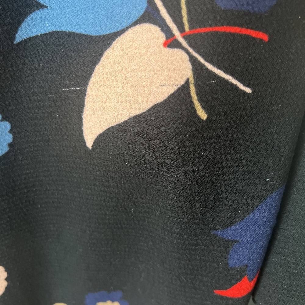 BODEN Sz 10 Alda Shift Dress Black Posey Mod Floral  Abstract‎ Artsy Bloomcore - Picture 8 of 8